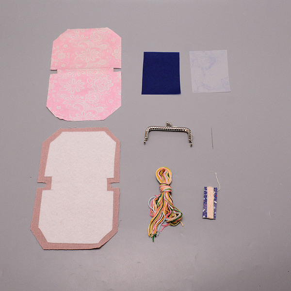 DIYバッグ、財布、刺繍スターターキット