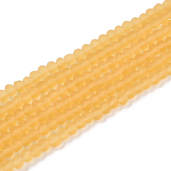 Transparent Glass Beads Strands
