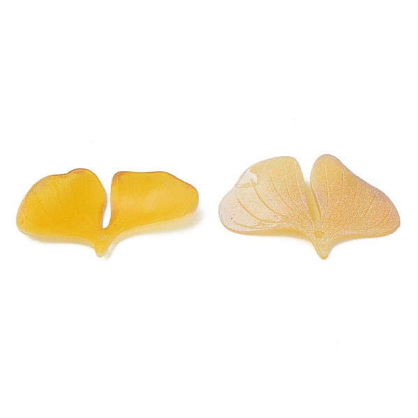 

PandaHall Plastic Pendants, Leaf, Gold, 20x32x4mm, Hole: 1.2mm Plastic Leaf Gold