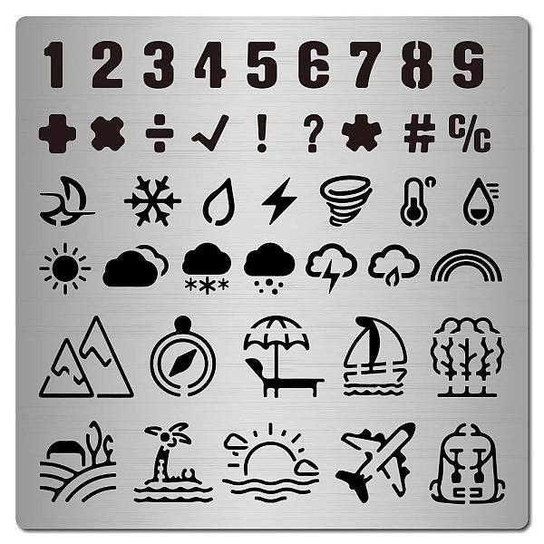 

PandaHall Stainless Steel Cutting Dies Stencils, for DIY Scrapbooking/Photo Album, Decorative Embossing DIY Paper Card, Matte Stainless...