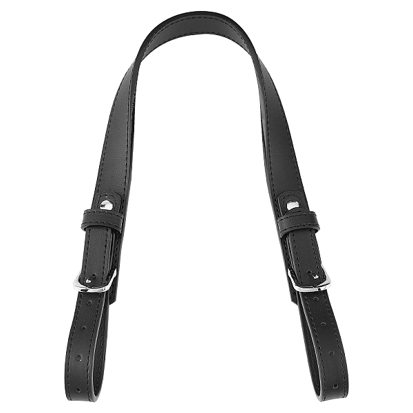 PandaHall WADORN Leather Purse Strap Replacement, 45.5 cm Adjustable Handbag Handles Strap Cowhide Leather Coach Bag Handles DIY Bag Purse...