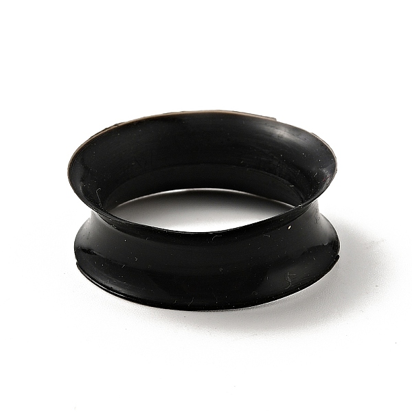 

PandaHall Silicone Ear Plugs Gauges, Tunnel Ear Expander for Men Women, Black, 8.5x26.5mm, Pin: 22mm Silicone Black