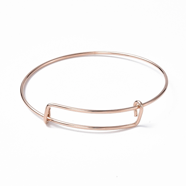 Ion Plating(IP) Adjustable 304 Stainless Steel Wire Bangle Making