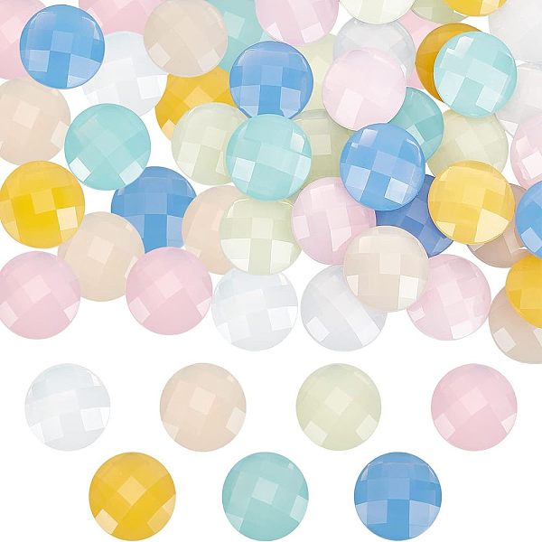 

PandaHall Fingerinspire 42Pcs 7 Color Acrylic Rhinestone, Acrylic Mirror, Garments Accessories, Half Round, Mixed Color, 25mm, 6pcs/color..., Multicolor