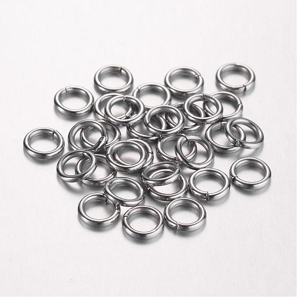 

PandaHall 304 Stainless Steel Jump Rings, Open Jump Rings, Ring, Stainless Steel Color, 18 Gauge, 5.5x1mm, Inner Diameter: 3.5mm 304...