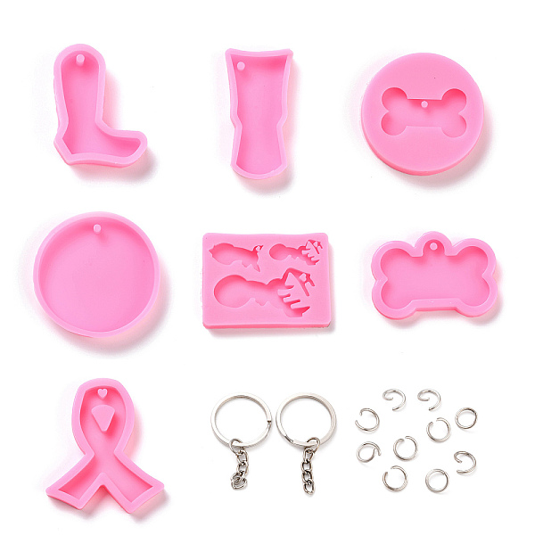 Gorgecraft DIY Keychain Silicone Molds Kits