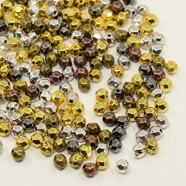 

PandaHall Mixed Color Tibetan Style Alloy Spacer Beads, Faceted Oval, Cadmium Free & Nickel Free & Lead Free, 4x3.5mm, Hole: 1mm, about...