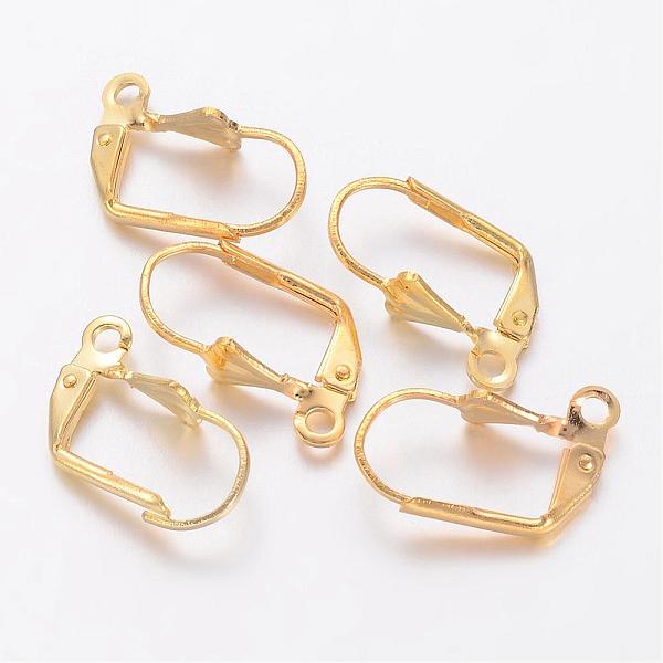 Brass Leverback Earring Findings