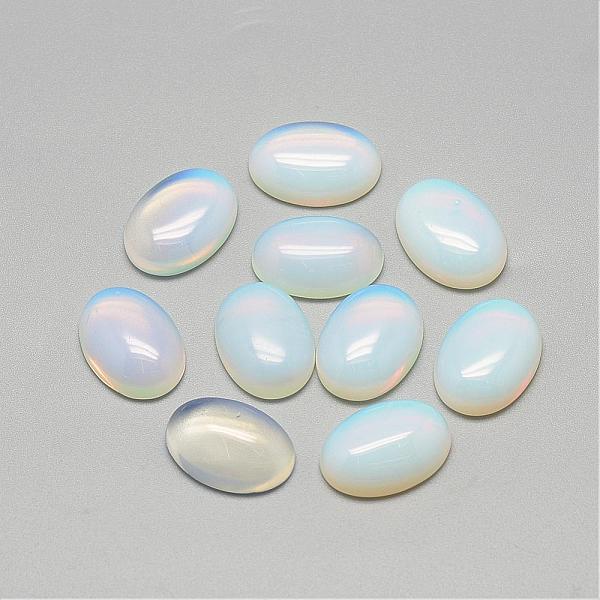 

PandaHall Opalite Cabochons, Oval, 25x18x6~7mm Opalite Oval