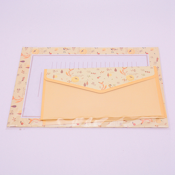 

PandaHall Paper Envelopes & Letter Papers, Floral Pattern, Rectangle, PeachPuff, 8.7~21x14.3~16.5x0.01~0.03cm, 9pcs/set Paper Rectangle..., Brown