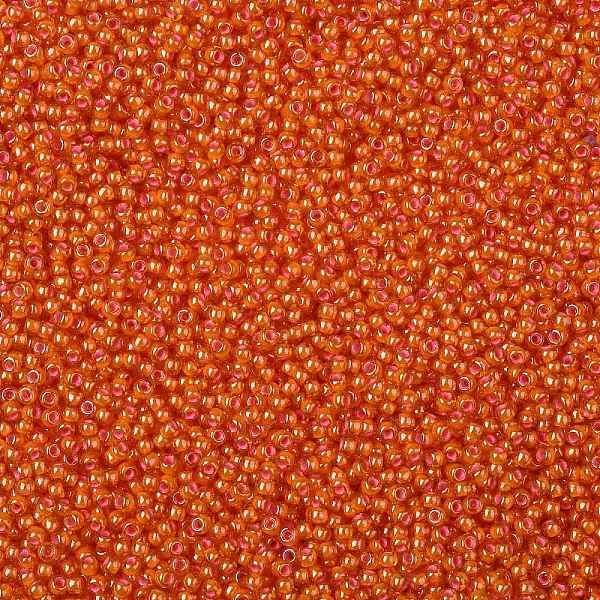 

PandaHall TOHO Round Seed Beads, Japanese Seed Beads, (957) Inside Color Hyacinth/White Lined, 11/0, 2.2mm, Hole: 0.8mm, about 5555pcs/50g...