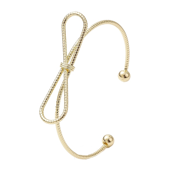

PandaHall Infinity Brass Cuff Bangles, Long-Lasting Plated, Lead Free & Cadmium Free, Real 18K Gold Plated, Inner Diameter: 2-1/4 inch...