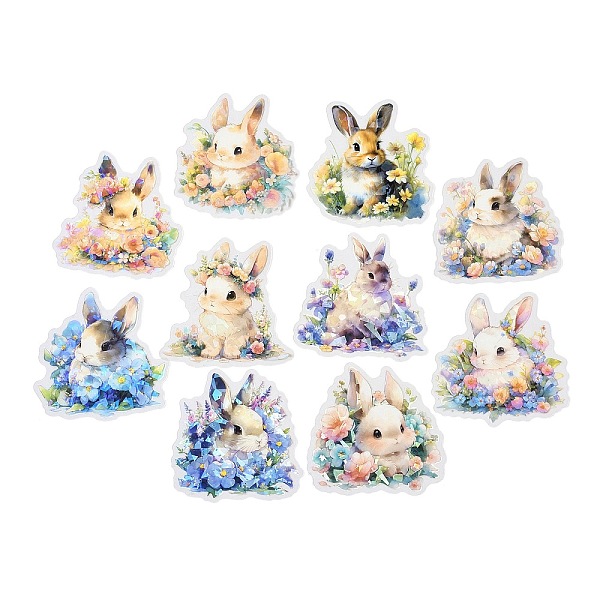 

PandaHall Animal Waterproof PET Stickers Set, Decorative Stickers, for Water Bottles, Laptop, Luggage, Cup, Computer, Mobile Phone..., Multicolor