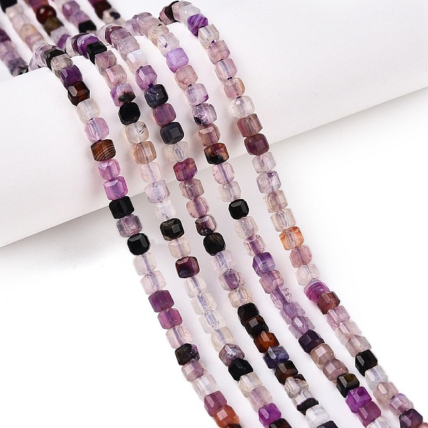 Dyed Natural Agate Beads Strands