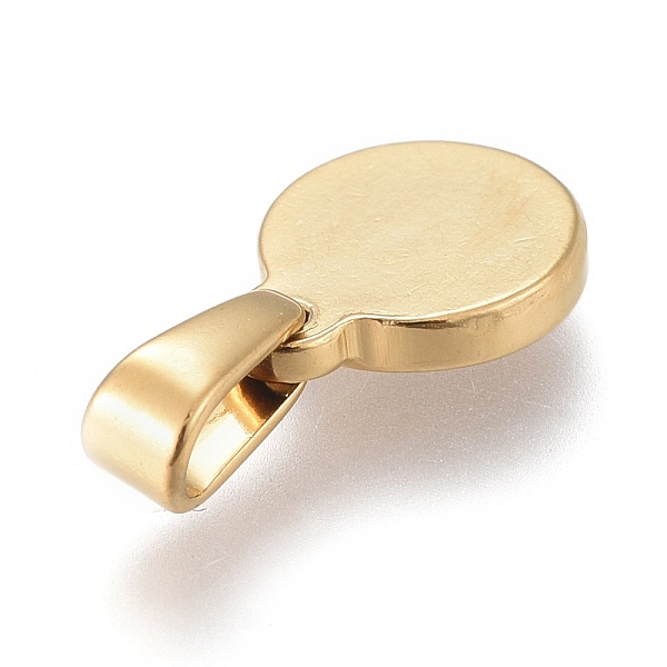 

PandaHall 304 Stainless Steel Pendants, Flat Round with Human, Golden, 10.5x8.5x2mm, Hole: 2.5x4.5mm 304 Stainless Steel Flat Round