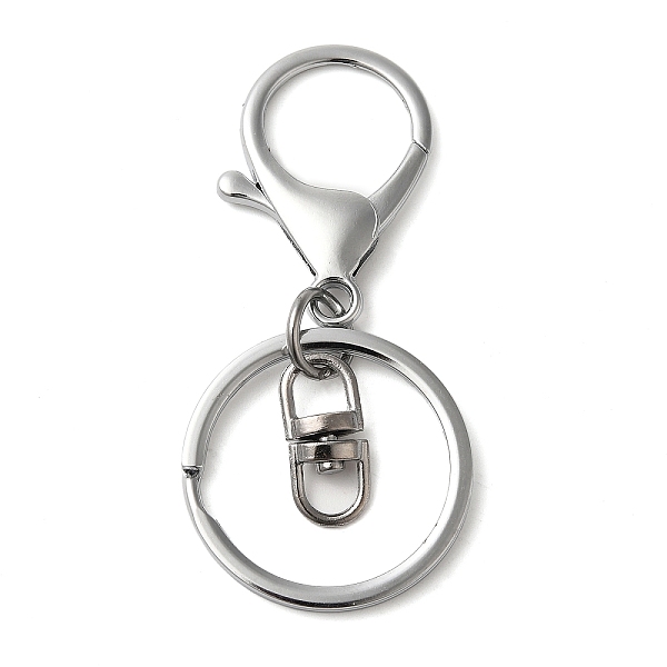 Alloy Keychain Clasp Findings