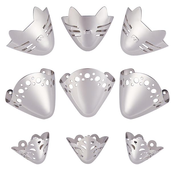 

PandaHall GORGECRAFT 6Pcs 3 Style Metal Shoes Pointed Protector Anti-Wrinkle Iron Toe Caps Covers Prevent Shoes Crease Protector Toe Box...