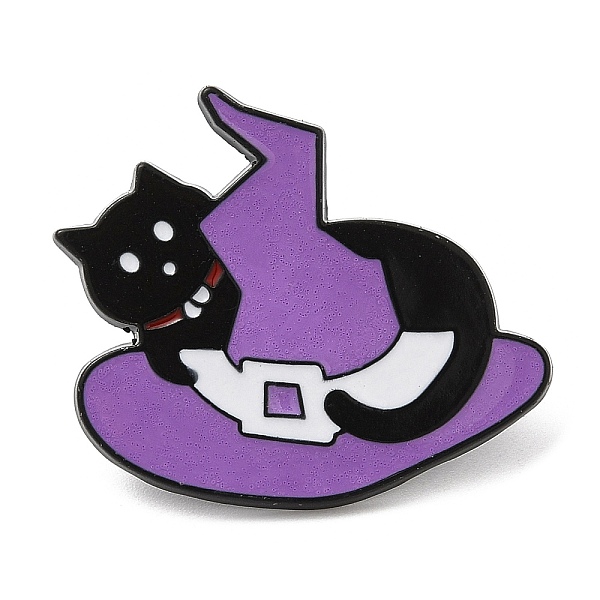 Halloween Theme Alloy Enamel Brooch