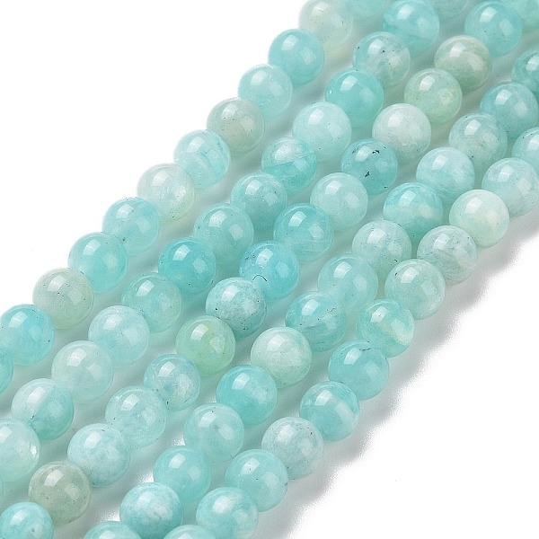 Natural Amazonite Round Beads Strands