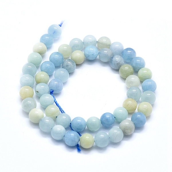 Natural Aquamarine Beads Strands