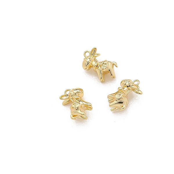 

PandaHall Brass Pendant, Real 18K Gold Plated, Chick, 14x13mm Brass Chick