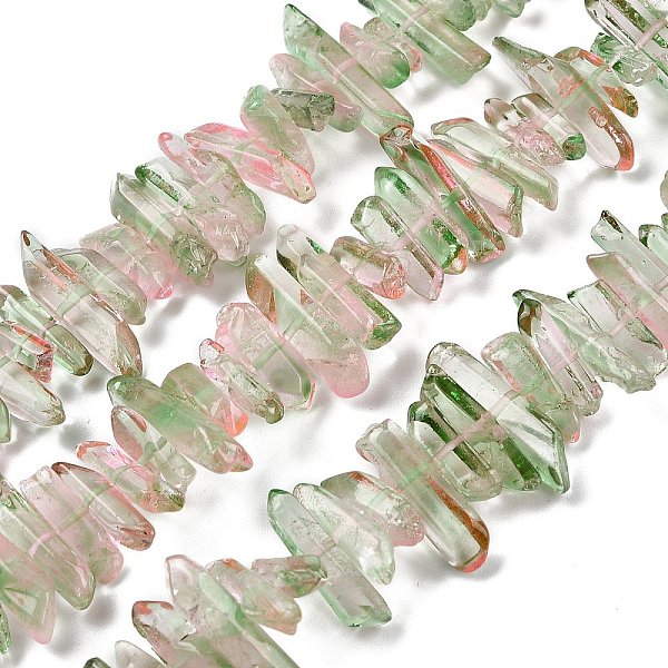 Natural Dyed Quartz Beads Strands