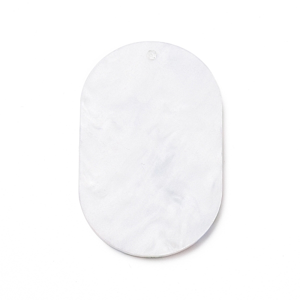

PandaHall Acrylic Pendants, 3D Printed, Flower Pattern, Oval Pattern, 40x26x2.5mm, Hole: 1.8mm Acrylic Oval Pink