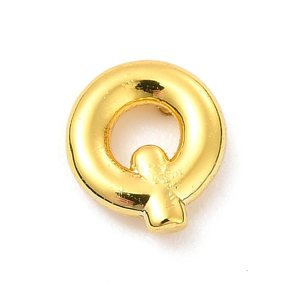 

PandaHall Brass Hollow Out Initial Letter Stud Earrings for Women, Real 18K Gold Plated, Lead Free & Cadmium Free, Letter.Q, 7x6.5x1.5mm...