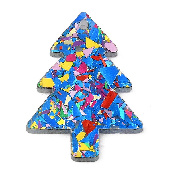 

PandaHall Acrylic Pendants, Tree, 35x26x2mm, Hole: 2mm Acrylic Tree