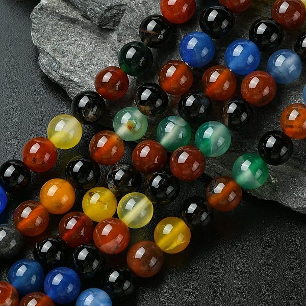 Natural Agate Beads… - image