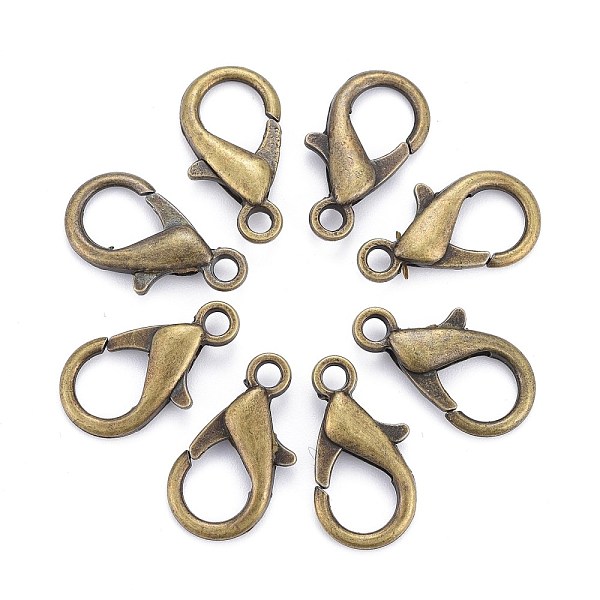 

PandaHall Antique Bronze Tone Zinc Alloy Lobster Claw Clasps, Parrot Trigger Clasps, Cadmium Free & Lead Free, about 21mm long, 12mm wide...