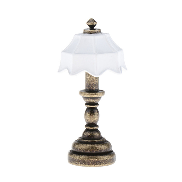 Miniature Alloy Table Lamp Ornaments