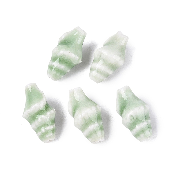 Vintage Handmade Porcelain Beads