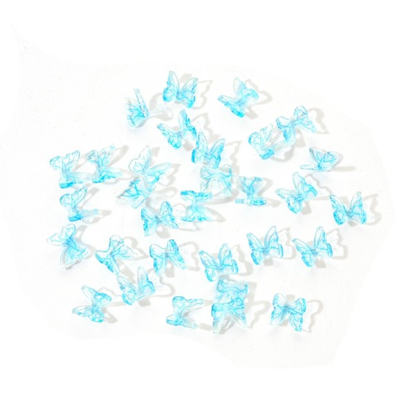 

PandaHall 3D Resin Butterfly Nail Charms, Nail Art Design, Nail Art Decoration Manicure Tools Accessories, Light Sky Blue, 6~7x7~8x3mm...