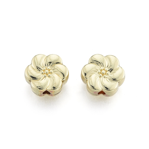 

PandaHall Alloy Beads, Cadmium Free & Lead Free, Flower, Light Gold, 9.5x10x4mm, Hole: 1.8mm Alloy Flower