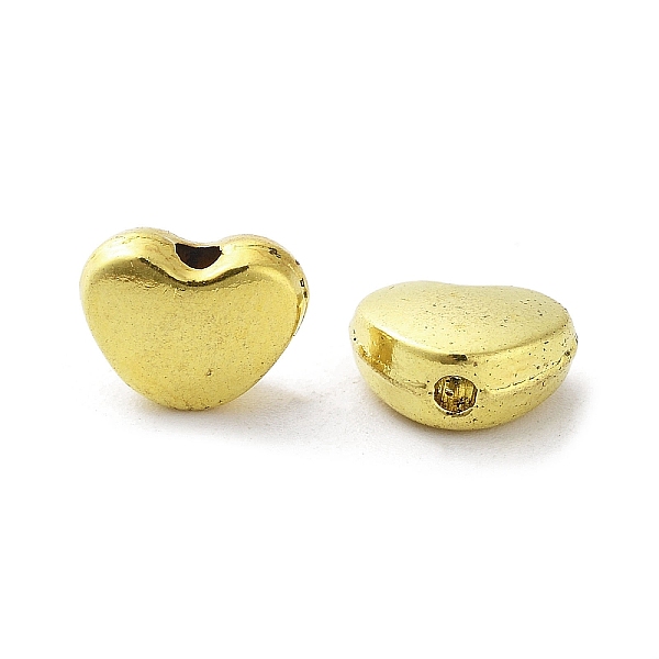 

PandaHall Tibetan Style Alloy Beads, Cadmium Free & Lead Free, Heart, Antique Golden, 6x8x3.5mm, Hole: 1.2mm, about 1428pcs/1000g Alloy...