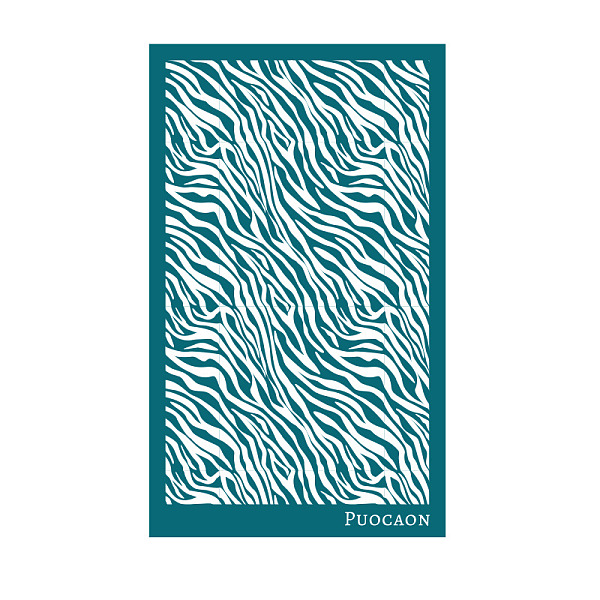 

PandaHall Reusable Polyester Screen Printing Stencil, for Painting on Wood, DIY Decoration T-Shirt Fabric, Wave Pattern, 15x9cm Polyester...