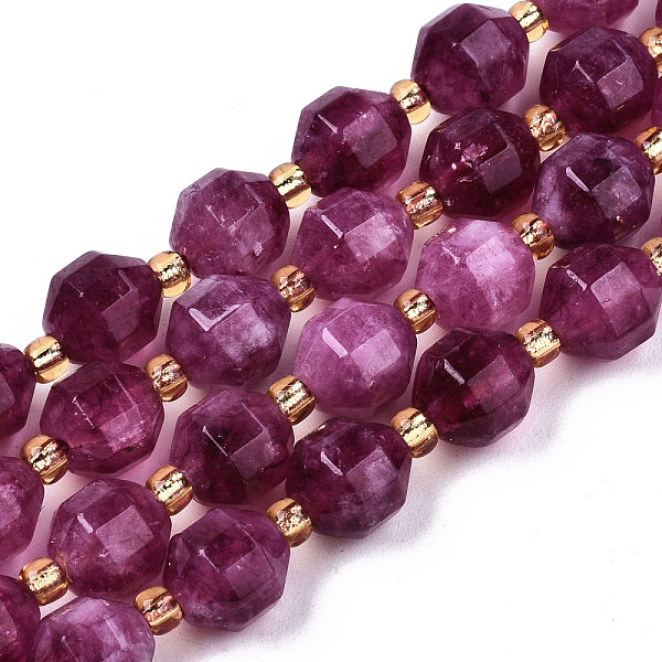 

PandaHall Natural Dolomite Beads Strands, Faceted, Dyed, Round, Medium Orchid, 8x8mm, Hole: 1.2mm, about 33pcs/strand, 15.16 inch~15.35 inch...