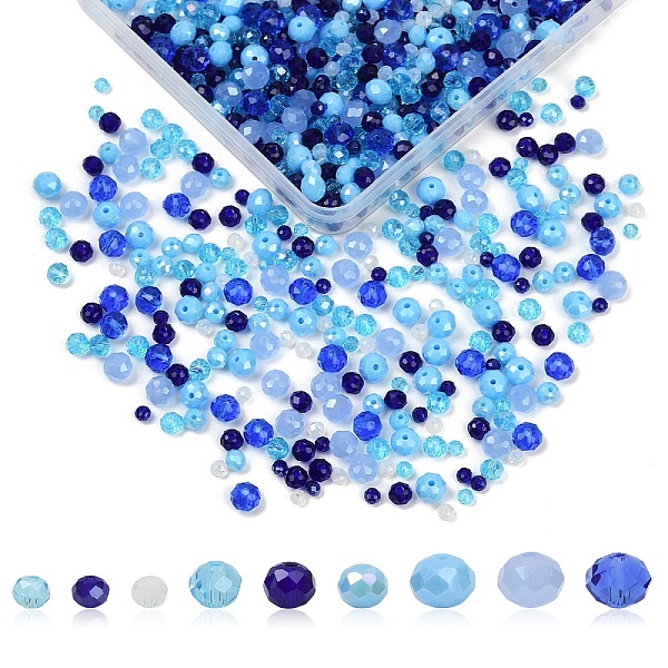 1050Pcs 9 Colors El… - image