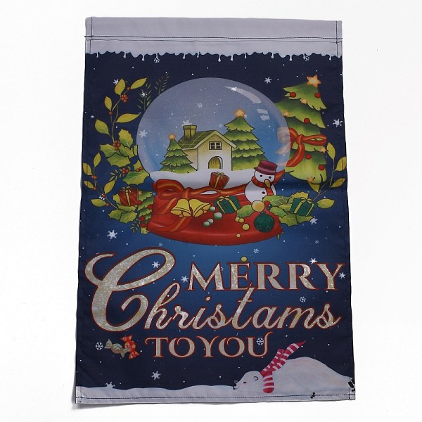 

PandaHall Garden Flag for Christmas, Double Sided Polyester House Flags, for Home Garden Yard Office Decorations, House, Colorful...