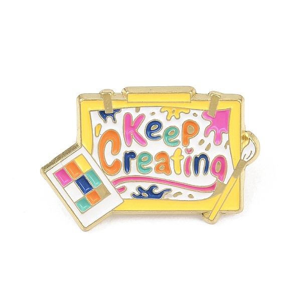 エナメルピンを作り続ける