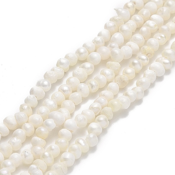 

PandaHall Natural Cultured Freshwater Pearl Beads Strands, Potato, Beige, 2~3x2.5~3.5x2.5~3.5mm, Hole: 0.5mm, about 139~140pcs/strand, 13.78..., Yellow