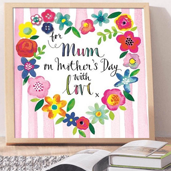 

PandaHall DIY Mother's Day Theme Full Drill Diamond Painting Canvas Kits, with Resin Rhinestones, Diamond Sticky Pen, Plastic Tray Plate and...