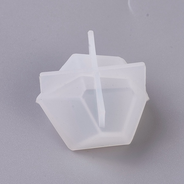 

PandaHall Silicone Molds, Resin Casting Molds, For UV Resin, Epoxy Resin Jewelry Making, Cone, White, 23x33.5x33mm Silicone Cone White