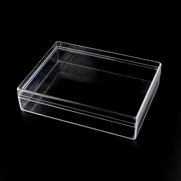 

PandaHall Rectangle Plastic Bead Storage Containers, Clear, 16x12.5x3.8cm Plastic Rectangle Clear