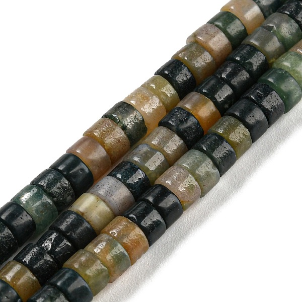 

PandaHall Natural Indian Agate Beads Strands, Heishi Beads, Flat Round/Disc, 4.5x2.5mm, Hole: 0.8mm, about 154pcs/Strand, 15.67 inch(39.8cm)...