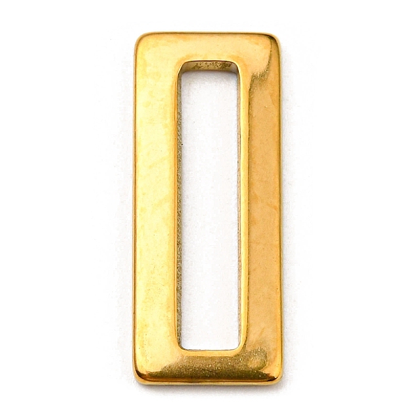 

PandaHall 304 Stainless Steel Linking Rings, Rectangle, Golden, 20x8x1.5mm, Inner Diameter: 16x3mm 304 Stainless Steel Rectangle