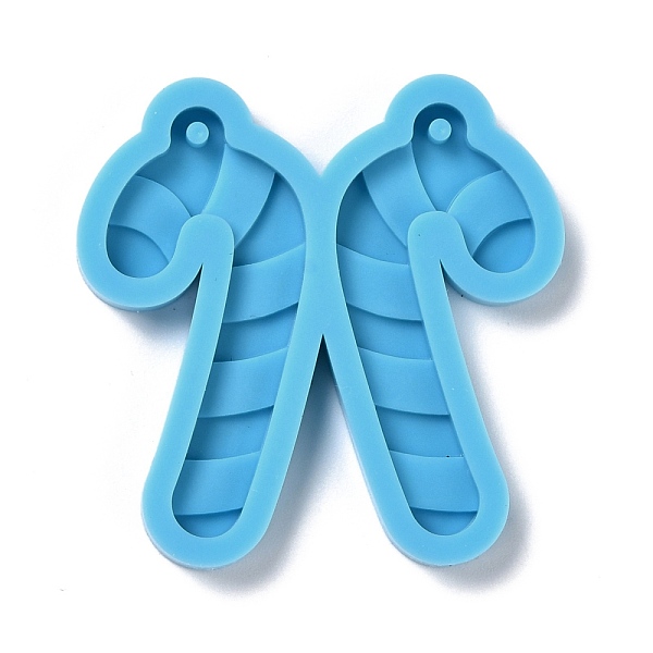 

PandaHall DIY Pendant Silicone Molds, for Earring Making, Resin Casting Molds, For UV Resin, Epoxy Resin Jewelry Making, Christmas Stick...