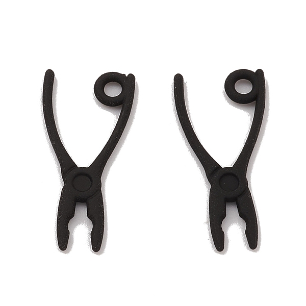 

PandaHall Spray Painted Alloy Pendants, Long-Lasting Plated, Lead Free & Cadmium Free, Tool, Black, 24x11x1.5mm, Hole: 2mm Alloy Tool Black