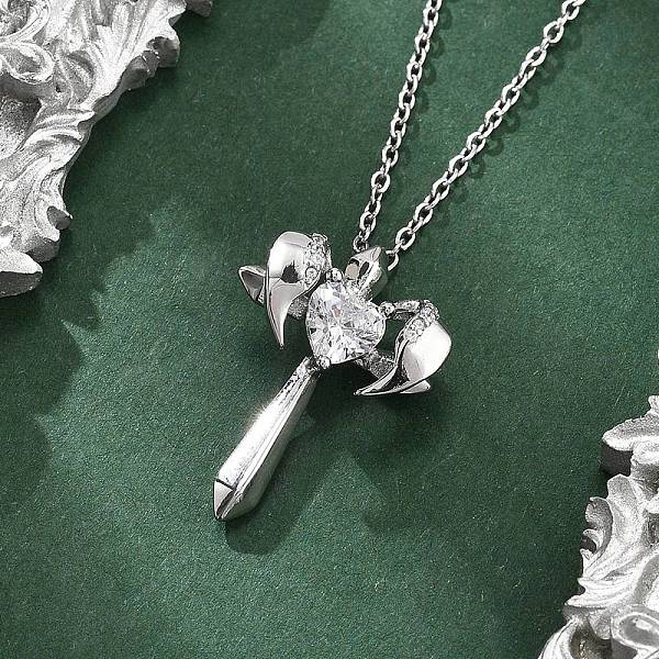 Brass Cubic Zirconi… - image